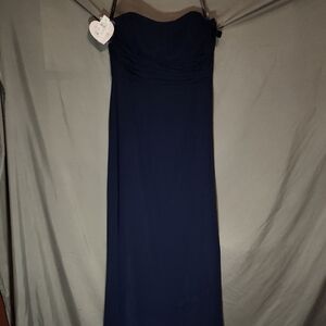 Alfred Angelo NWT Navy Strapless Dress